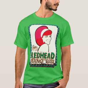 T-shirt Barre de piano Redhead
