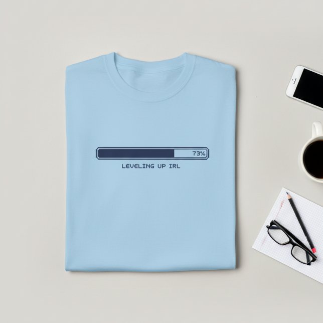 T-shirt Barre de progression XP (Créateur téléchargé)
