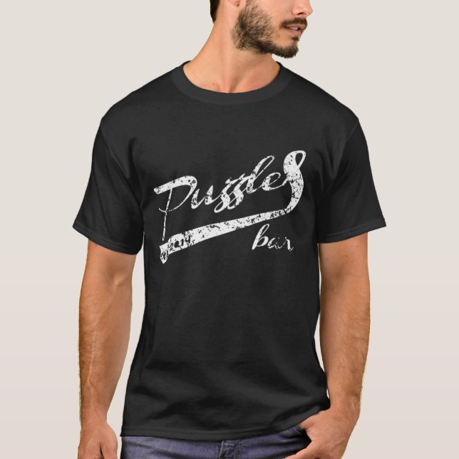 T-shirt Barre de puzzles (Devant)