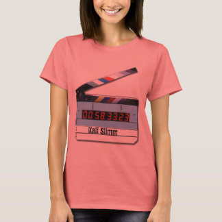 T-shirt barre_film_numérique, Kali Slimm