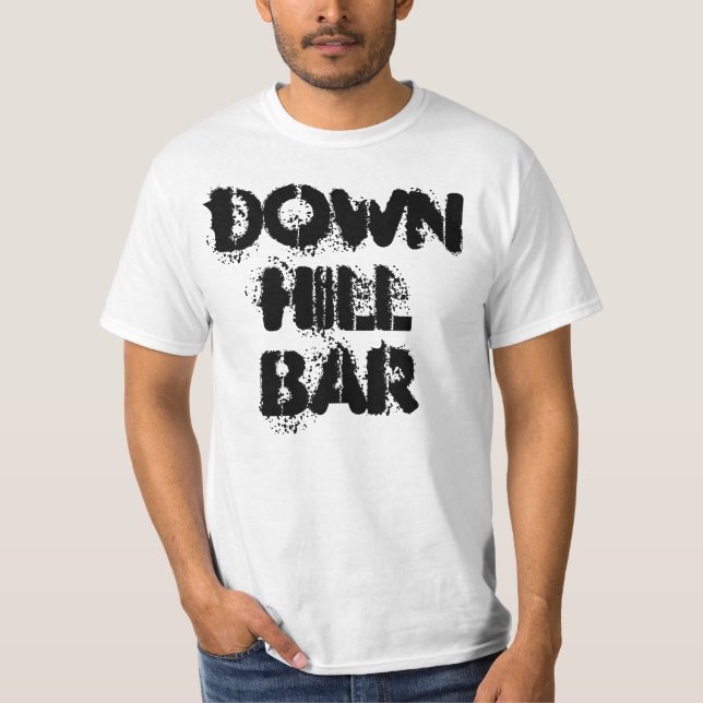 T-shirt Barre inclinée (Devant)