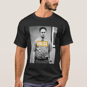 T-shirt Barre Office Dwight False