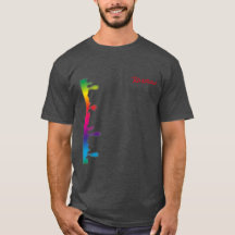 T-shirt barre Rainbow