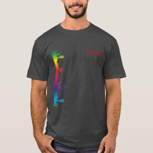 T-shirt barre Rainbow