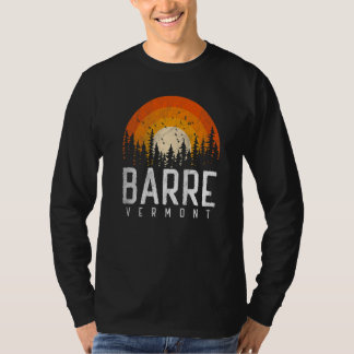 T-shirt Barre Vermont V Vintage 70s 80s 90s Retro City