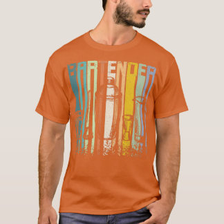 T-shirt Barre Vintage rétro