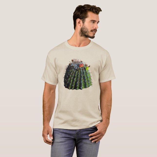 T-shirt Barrel Cactus hommes (Devant entier)
