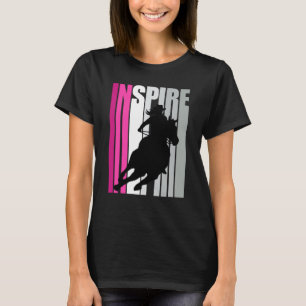 T-shirt Barrel Racing Inspirer Cowgirl Casquette Western T