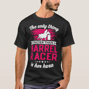 T-shirt Barrel Racing Roping Horseback équitation Rodéo