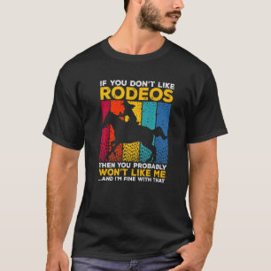 T-shirt Barrel Racing Si vous n'aimez pas Rodeos 1