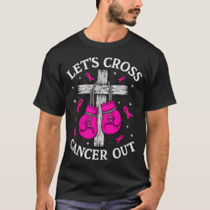 T-shirt Barrons le cancer Ruban rose Cancer du sein Boxe C