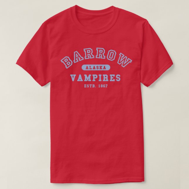 T-shirt Barrow Alaska Vampires (Design devant)