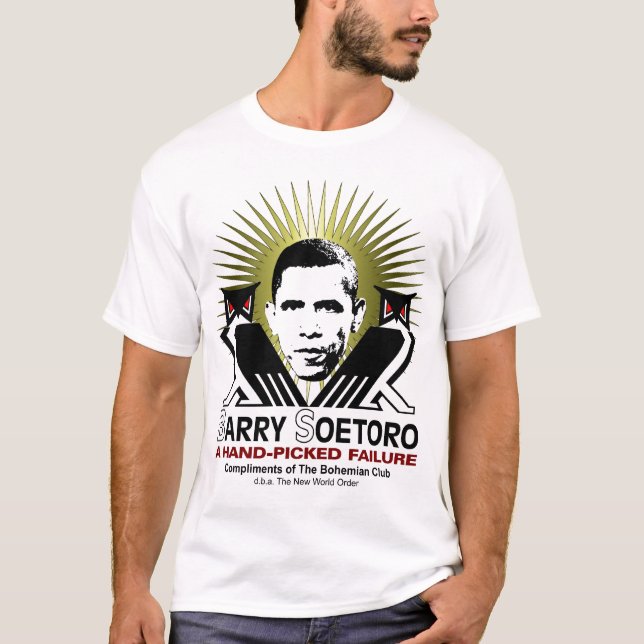 T-shirt Barry Soetoro (Devant)