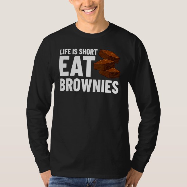 T-shirt Bars de recettes Brownie Cookie Mix Keto (Devant)