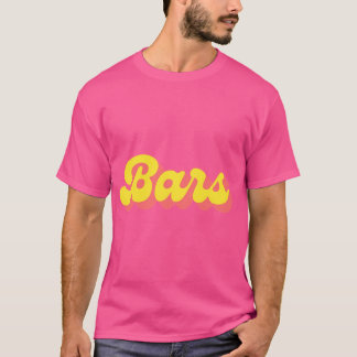 T-shirt BarsMusiqueÉtéRappeurCouleursVives vintage