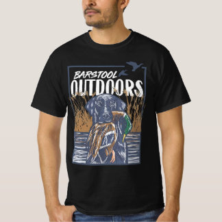 T-shirt Barstool Outdoors Chasse au canard Tee chemise de