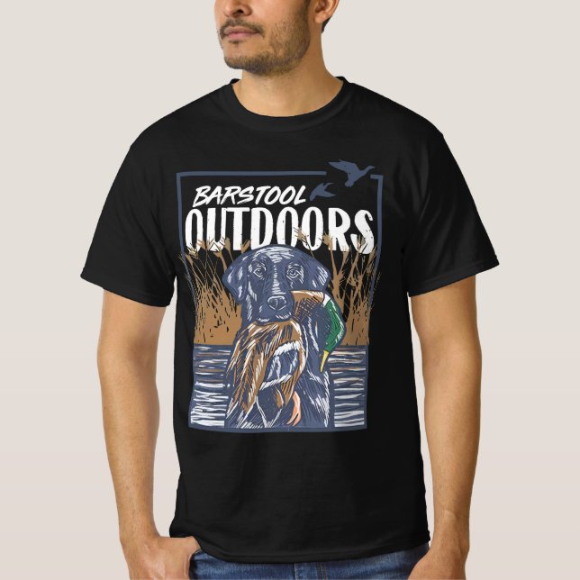 T-shirt Barstool Outdoors Chasse au canard Tee chemise de  (Devant)