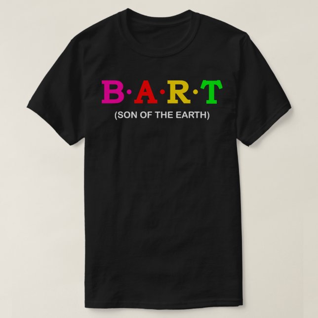 T-shirt Bart, fils de la terre (Design devant)