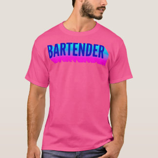 T-shirt Bartender Avec Ombre De Dégradé Long 2