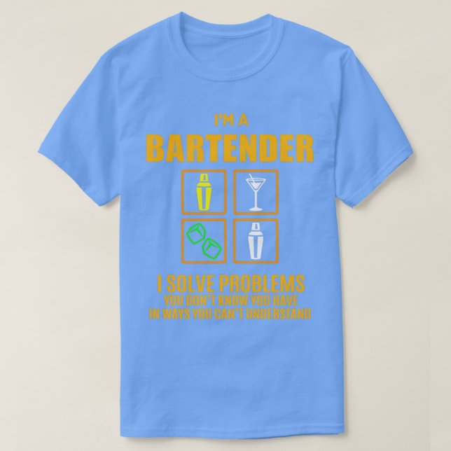 T-shirt BARTENDER httpsgoogljKvZe6 BARTENDER (Design devant)