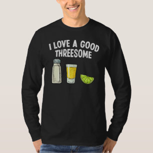 T-shirt Bartender I Love A Good Triesome Drinking Bartend