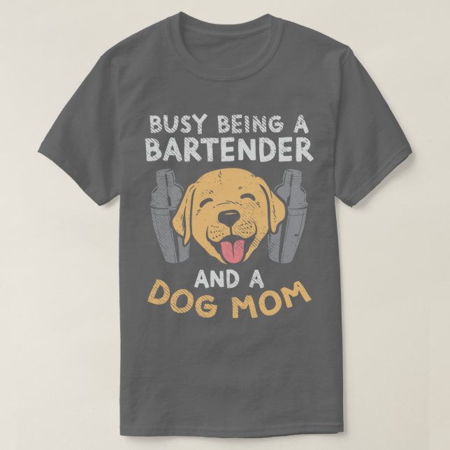 T-shirt Bartender Mixer Mixology Bar Waiter Don 4 (Design devant)
