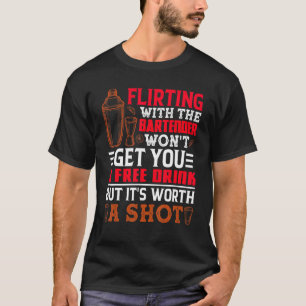 T-shirt Bartender Mixologue Bartending