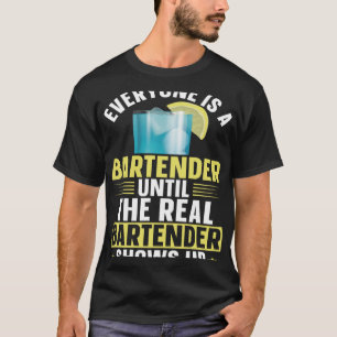 T-shirt Bartender Mixologue Tout Le Monde Est Un Bartender
