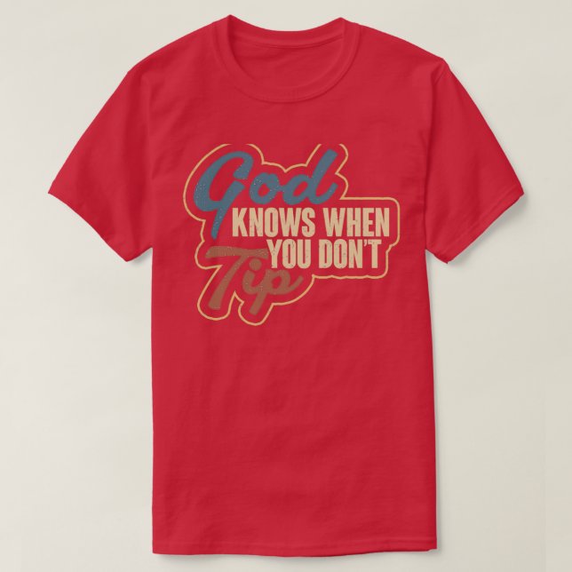 T-shirt Bartender Party Cocktail Tip Pun 10 (Design devant)