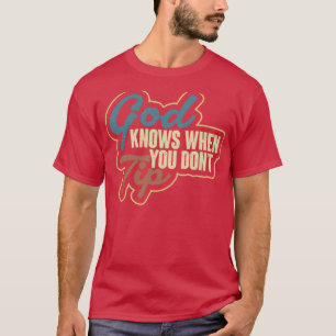 T-shirt Bartender Party Cocktail Tip Pun 10