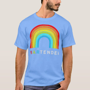 T-shirt Bartender Pride Startender LGBT