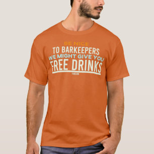 T-shirt Bartender Shaker Cocktail Party Disco 18