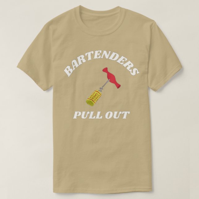 T-SHIRT BARTENDERS PULLOUT (Design devant)