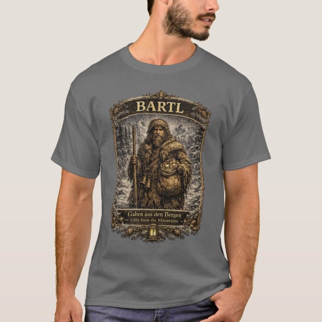 T-shirt Bartl Alpine Christmas Gifts from the Mountains (Devant)