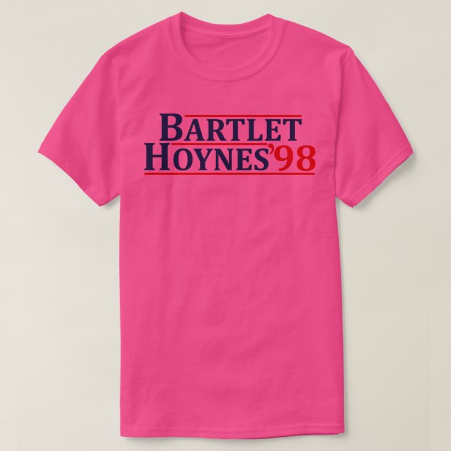 T-shirt Bartlet et Hoynes 1998 (Design devant)