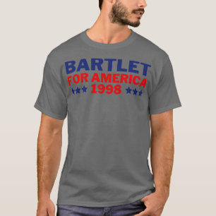T-shirt Bartlet West Wing For America 1998 2