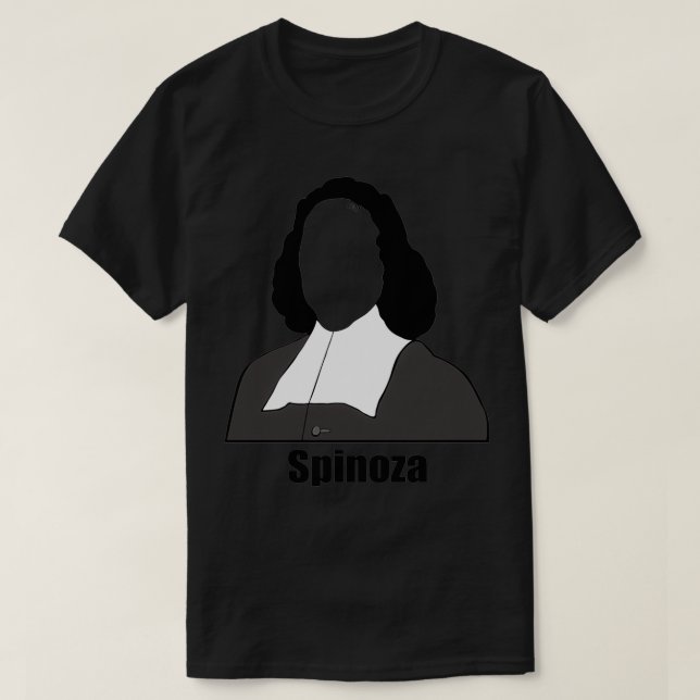 T-shirt Baruch Spinoza Spinoza Spinozist (Design devant)