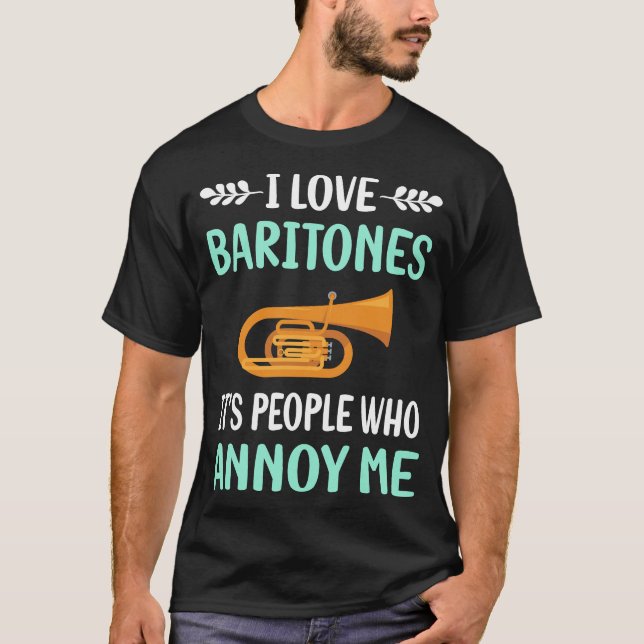 T-shirt Baryton agaçant (Devant)