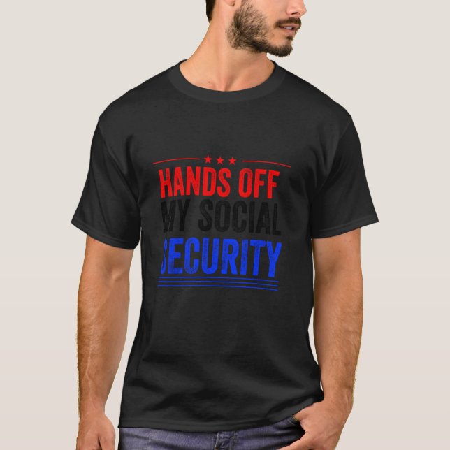 T-shirt bas les pattes de ma sécurité sociale Protestation (Devant)