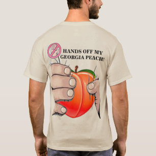 T-shirt Bas les pattes de mon pêché de Géorgie !