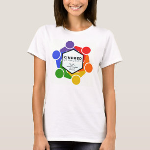 T-Shirt bas pour femmes "EMBRASSER TOUT"