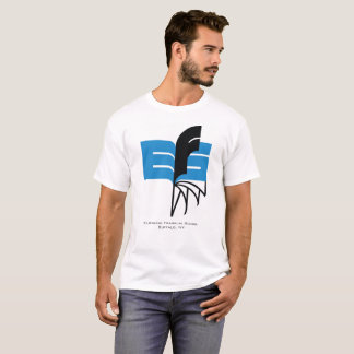 T-shirt Basculement de la couleur de logo de livre
