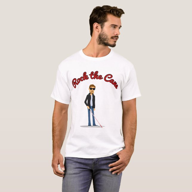 T-shirt Basculez la canne (Devant entier)