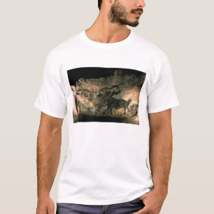 T-shirt Basculez la peinture d'un animal à cornes, c.1700