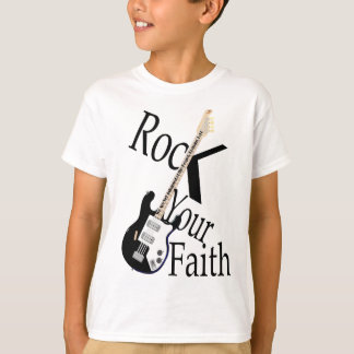 T-shirt Basculez votre Foi-Guitare