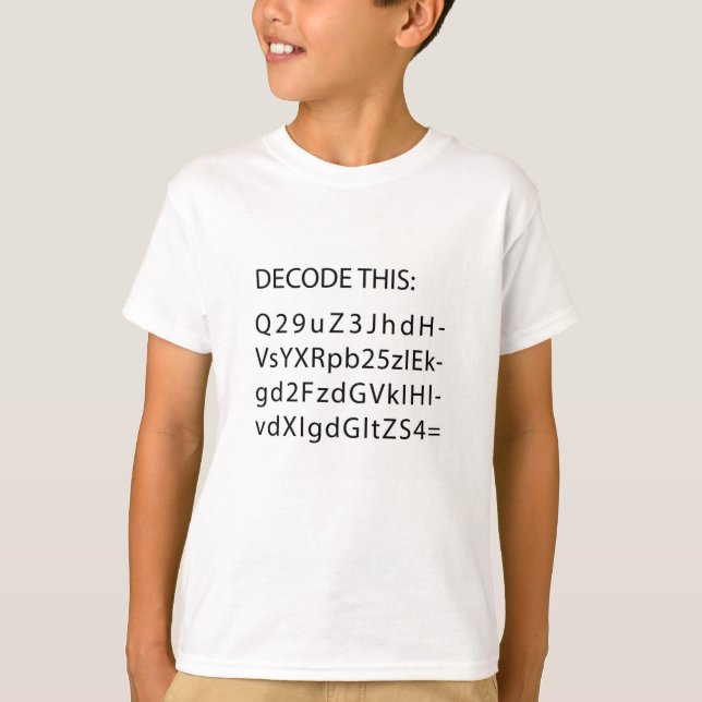 T-shirt Base64 (Devant)