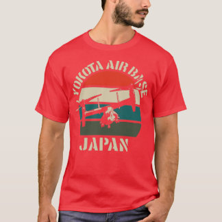 T-shirt Base aérienne de Yokota Vintage Sunset Osprey Toky