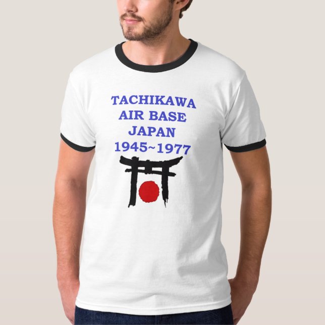 T-shirt base aérienne Japon de tachikawa (Devant)