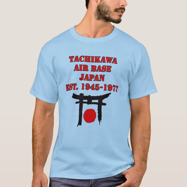 T-shirt Base aérienne Tachikawa Japon (Devant)