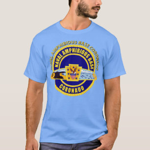 T-shirt Base amphibie navale Coronado w Txt